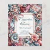 マクシマリスト結婚式招待状忙し装飾品 (正面)