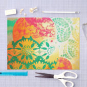 マクシマリスト1美しいデコページ紙 薄葉紙 (クラフト)