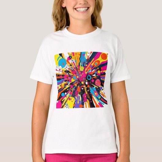 マクシマリズム爆発 Tシャツ (正面)
