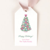 マクシマ鮮やかリストのクリスマスハッピーホリデー ギフトタグ