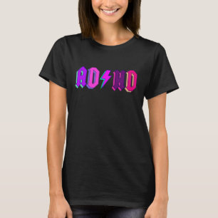 マクシマ鮮やかリストブカラフルライトADHD認識度 Tシャツ
