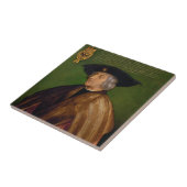 マクシミリアンのポートレートアルブレヒトDurer著I タイル (側面)