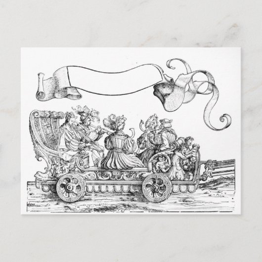 マクシミリアンの凱旋門の一場面 ポストカード (正面)