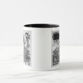 マクシミリアンの勝利の行列からの場面 マグカップ (中央)