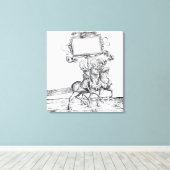 マクシミリアンの勝利の行列の場面 キャンバスプリント (インサイチュ (ウッドフロア))