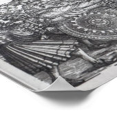 マクシミリアンの勝利の行列の場面 ポスター (角)