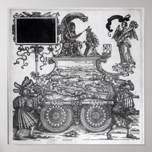 マクシミリアンの勝利の行列の場面 ポスター (正面)