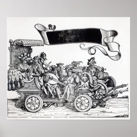 マクシミリアンの勝利の行列の場面 ポスター (正面)