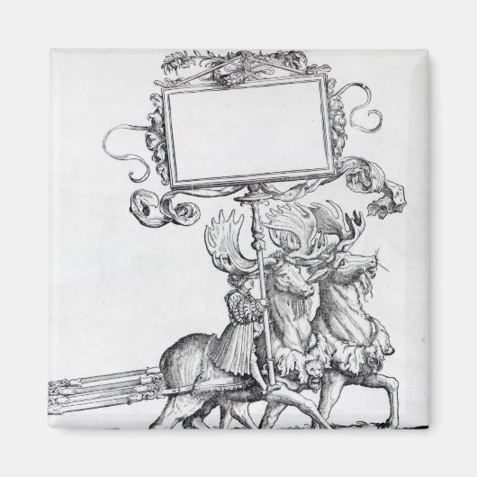 マクシミリアンの勝利の行列の場面 マグネット (正面)