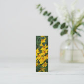 "マクシミリアンヒマワリ"のしおり スキニー名刺 (スタンド正面)