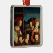 マクシミリアン彼の最初妻とのI メタルオーナメント (右)