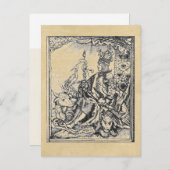 マクシミリアン皇帝の不気味な ポストカード (正面/裏面)