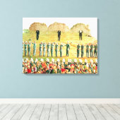 マクシミリアン1世の処刑 キャンバスプリント (インサイチュ (ウッドフロア))