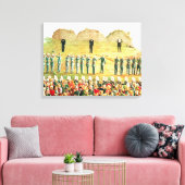 マクシミリアン1世の処刑 キャンバスプリント (インサイチュ (リビング))