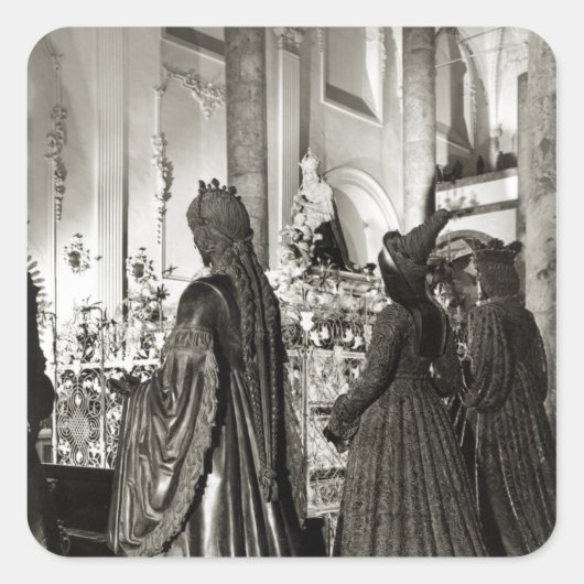 マクシミリアン1世の墓 スクエアシール (正面)