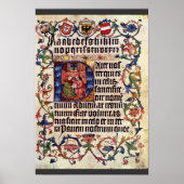 マクシミリアン1代天皇のポートレートとその先生B ポスター (正面)