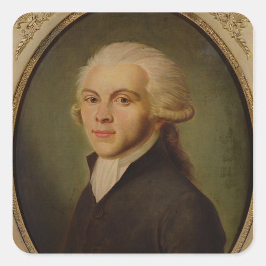 マクシミリアン・ド・ロベスピエールc.1793 スクエアシール (正面)