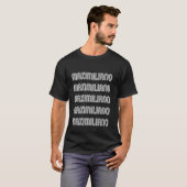 マクシミリアーノ Tシャツ (正面フル)