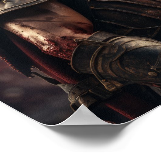 マクシムス・グラディエーターインスパイア- Roman General Poster ポスター (角)