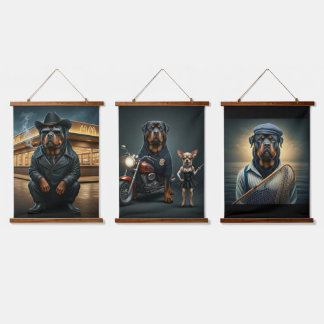 マクシムス・ザ・ロッティとの人生の瞬間 吊り下げ型タペストリー