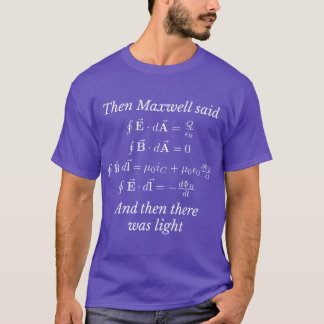 マクスウェルの方程式の娘 ファミリー ヴィンテージ Tシャツ