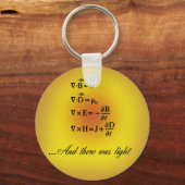 マクスウェル方程式 キーホルダー (正面)