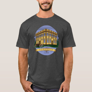 マクスバス歴史ある町の広場Tシャツ Tシャツ