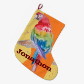 マクズマコーパロットボーイズ名クリスマスストッキング ラージクリスマスストッキング (正面 (吊り時))