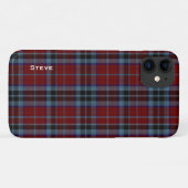 マクタビッシュクランタータンチェックプレイドiphone 4 ケース Case-Mate iPhoneケース (裏面(横))