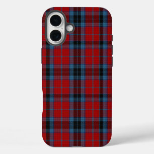 マクタビッシュタータンチェックレッド&ブループレイド iPhone 16 PLUSケース
