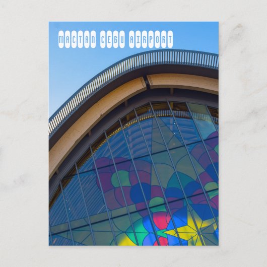 マクタンセブ国際的空港 ポストカード (正面)