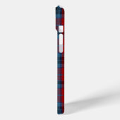 マクタヴィッシュ タータン 赤と青のチェック柄 Case-Mate iPhoneケース (裏面 / 左)