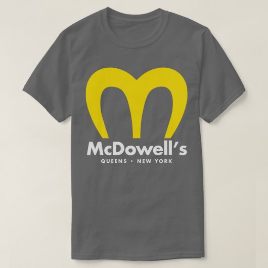 マクドウェルズの電話ケース Tシャツ (デザイン正面)