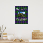 マクドナルドの古いアルマデール・コーヒー社のポスター ポスター (キッチン)