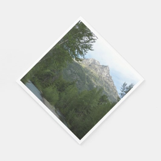 マクドナルドクリークアットグレイシャナショナルパーク スタンダードランチョンナプキン (角)