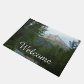 マクドナルドクリークアットグレイシャナショナルパーク ドアマット (アングル)