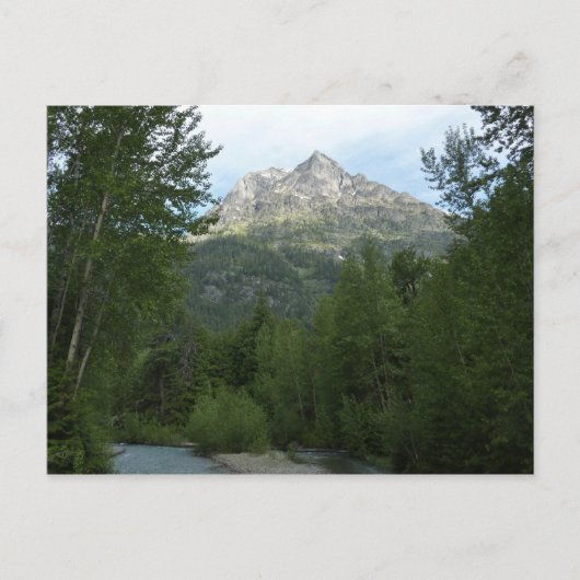 マクドナルドクリークアットグレイシャナショナルパーク ポストカード (正面)