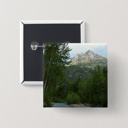 マクドナルドクリークアットグレイシャナショナルパーク 缶バッジ (正面&裏面)