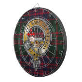 マクドナルドタータンチェック&バッジ ダーツボード (正面右)