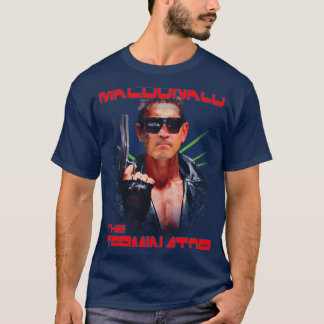 マクドナルドターミネーター限定版 - ネイビーブルー Tシャツ