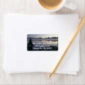 マクドナルド湖アットサンライズI ラベル (インサイチュ)