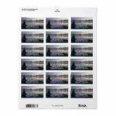 マクドナルド湖アットサンライズI ラベル (フルシート)