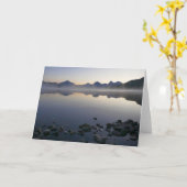 マクドナルド湖アットサンライズII カード (黄色い花)