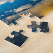 マクドナルド湖氷河公園モンタナ。 ジグソーパズル (側面)