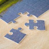 マクドナルド湖氷河公園。クリスマスの挨拶 ジグソーパズル (側面)