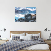 マクドナルド湖 キャンバスプリント (インサイチュ (寝室))
