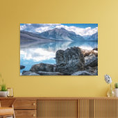 マクドナルド湖 キャンバスプリント (インサイチュ (リビング))