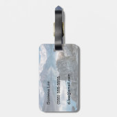 マクドナルド湖 ラゲッジタグ (裏面縦)