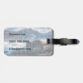 マクドナルド湖 ラゲッジタグ (裏面横)