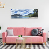 マクドナルド湖 – 氷河の国立公園 キャンバスプリント (インサイチュ (リビング))